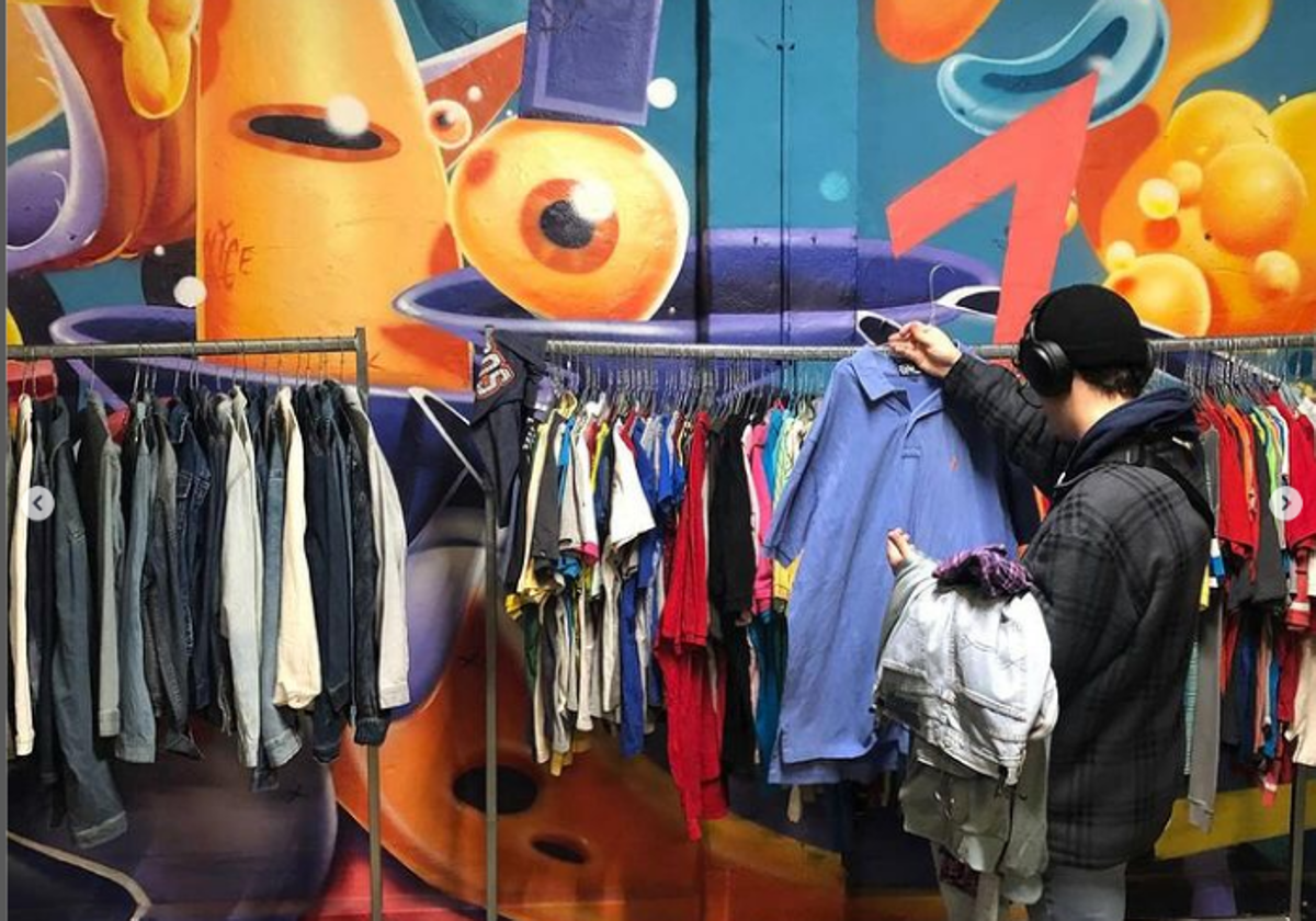 Market de ropa vintage en Bilbao Zorrozaurre Te gusta la ropa